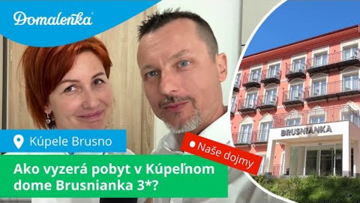 Kúpele Brusno: Ako vyzerá pobyt v Kúpeľnom dome Brusnianka 3*? Tu sú naše dojmy! Autor: Domalenka predtým Sorger Zdroj: https://www.youtube.com/@domalenka Kúpele Brusno: Ako vyzerá pobyt v Kúpeľnom dome Brusnianka 3*? Tu sú naše dojmy! Autor: Domalenka predtým Sorger Zdroj: https://www.youtube.com/@domalenka
