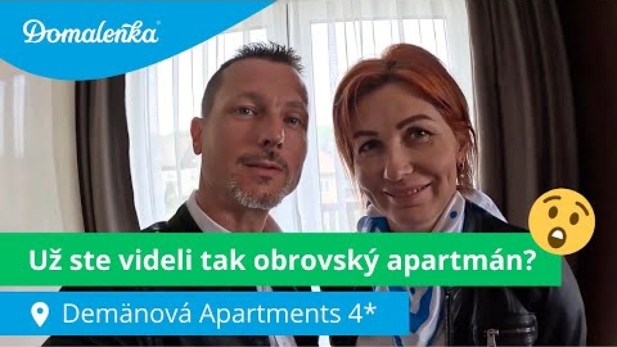 Demänová Apartments 4* Demänová: Už ste videli tak obrovský apartmán? Autor: Domalenka predtým Sorger Zdroj: https://www.youtube.com/@domalenka Demänová Apartments 4* Demänová: Už ste videli tak obrovský apartmán? Autor: Domalenka predtým Sorger Zdroj: https://www.youtube.com/@domalenka