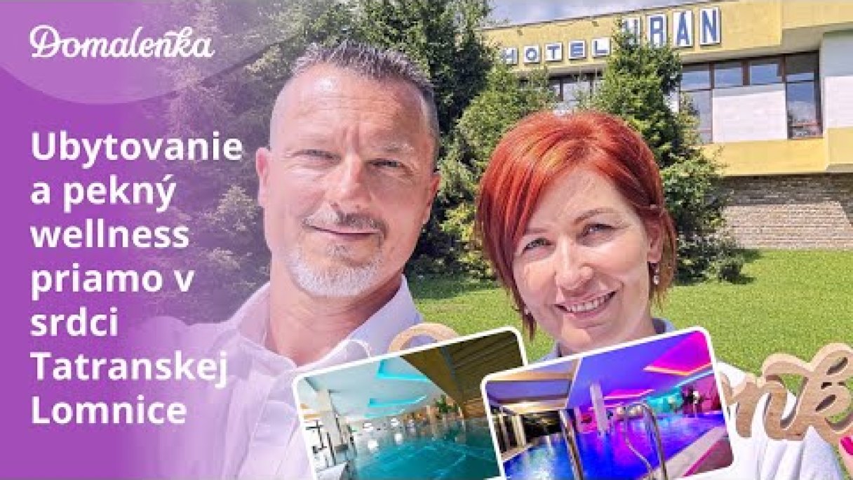 Hotel SOREA Urán 3*: Pohodlné ubytovanie a pekný wellness priamo v srdci Tatranskej Lomnice Autor: Domalenka predtým Sorger Zdroj: https://www.youtube.com/@domalenka