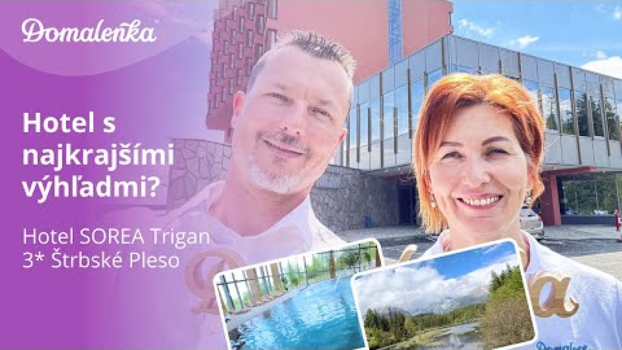 Hotel SOREA Trigan 3* Štrbské Pleso: Hotel s najkrajšími výhľadmi? Presvedčte sa sami Autor: Domalenka predtým Sorger Zdroj: https://www.youtube.com/@domalenka Hotel SOREA Trigan 3* Štrbské Pleso: Hotel s najkrajšími výhľadmi? Presvedčte sa sami Autor: Domalenka predtým Sorger Zdroj: https://www.youtube.com/@domalenka