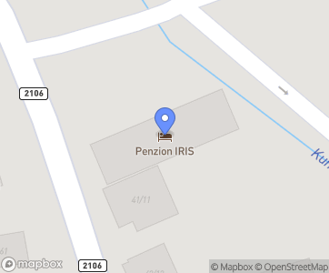Penzión Iris Rajecké Teplice - Mapa
