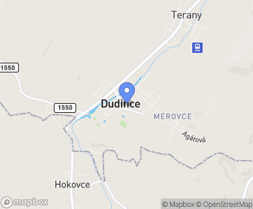 Lázně Dudince - Mapa