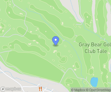 Golf Tále, golfové hřiště Gray Bear - Mapa