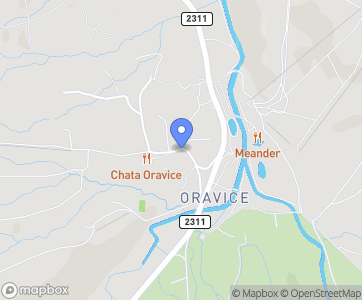Aquapark Meander Oravice - Mapa