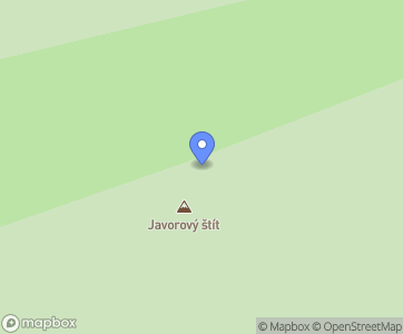 Javorový štít - Mapa