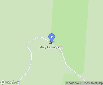 Malý ľadový štít - Mapa