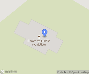 Chrám sv. Lukáše Evangelisty Brežany - Mapa