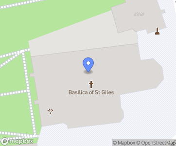 Bazilika svatého Egídia v Bardějově - Mapa