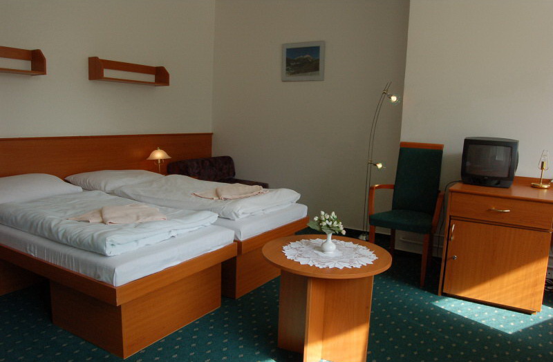 Lázeňský hotel Choč pokoj