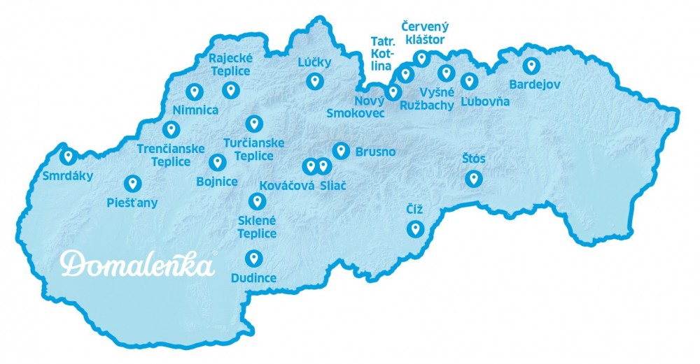 lázně na Slovensku